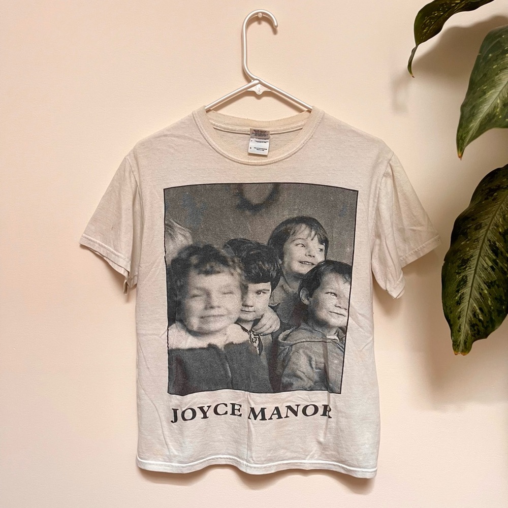RARE emo band Joyce Manor self titled album t shirt 2013 punk tour shirt